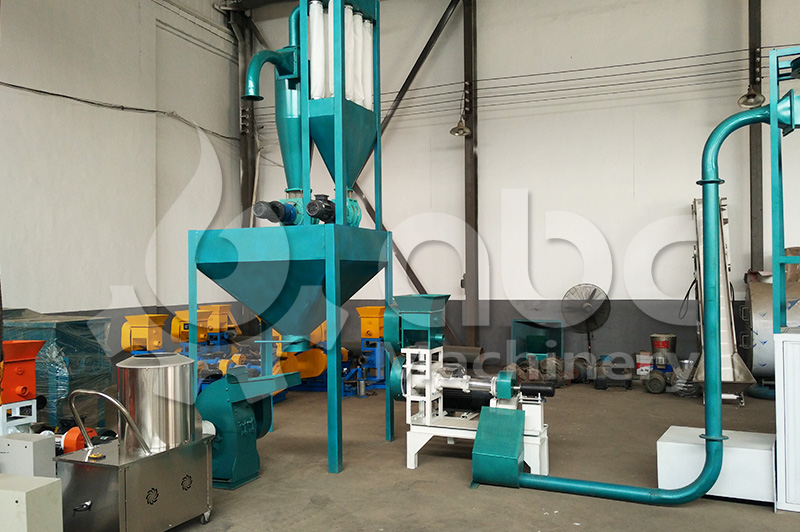 floating fish feed making machine for sales
