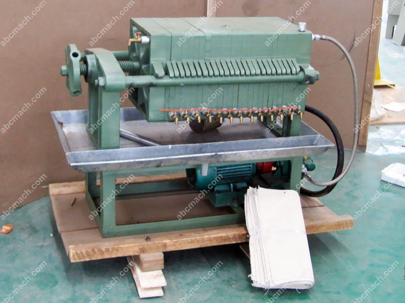 frame filter press for mini oil mill plant