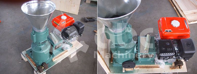 gasoline engine small feed pellet mill for sale with cheap price
