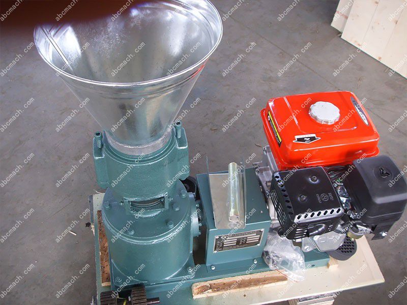gasoline engine pellet feed machine for mini pelletizing production