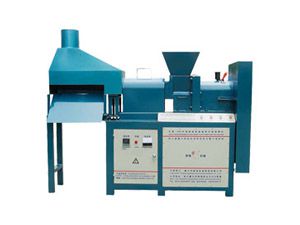 wood briquette machine