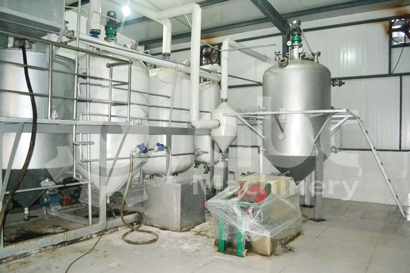 grape seed oil refinery factory details