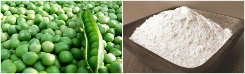 green pea starch extraction