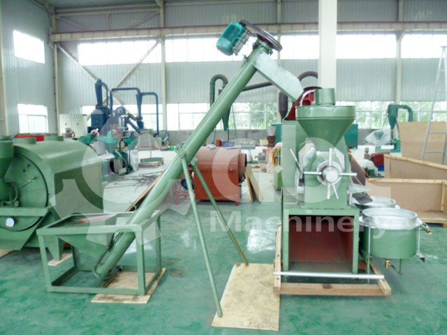 groundnut oil extracting machine for small sized production line