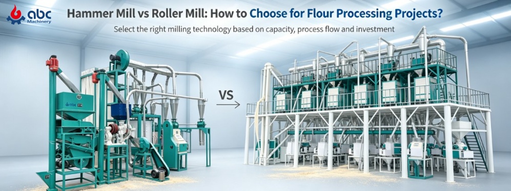Hammer Mill vs Roller Mill: How to Choose for Flour Processing Projects