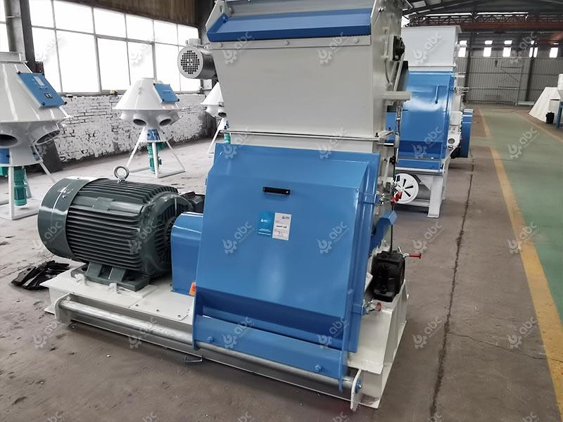 commercial hammer mill for grass feed production