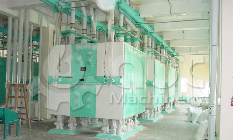 high square plansifter in wheat flour mill plant