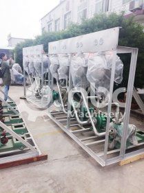 2 Ton/h Pea Starch Extraction Plant Exported to Russia