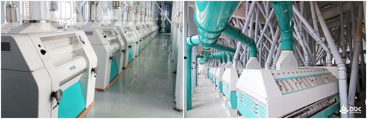 industrial flour milling factory design