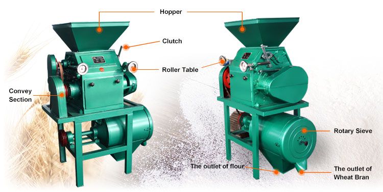 Electric Grinder, Small Electric Grain Mill for Home