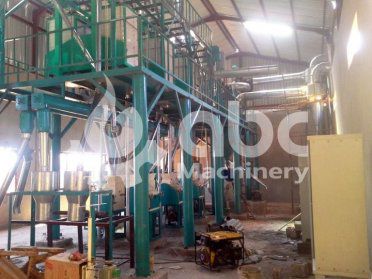 60TPD Maize Milling Plant Set Up in Zambia