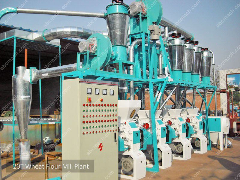 maize and wheat flour milling equipment for small flour mill workshop
