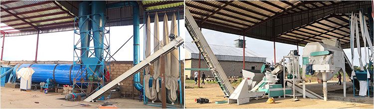 equipment for making fuel pellets from tapioca wastes