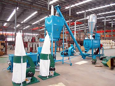 1 ton/h Mini Feed Mill Plant