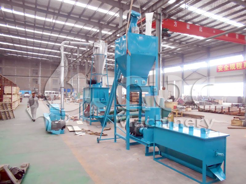 low cost fodder processing equipment for mini feed plant