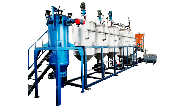 factory price mini soybean oil refining machine