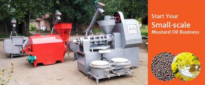 Mustard Oil Expeller Machine