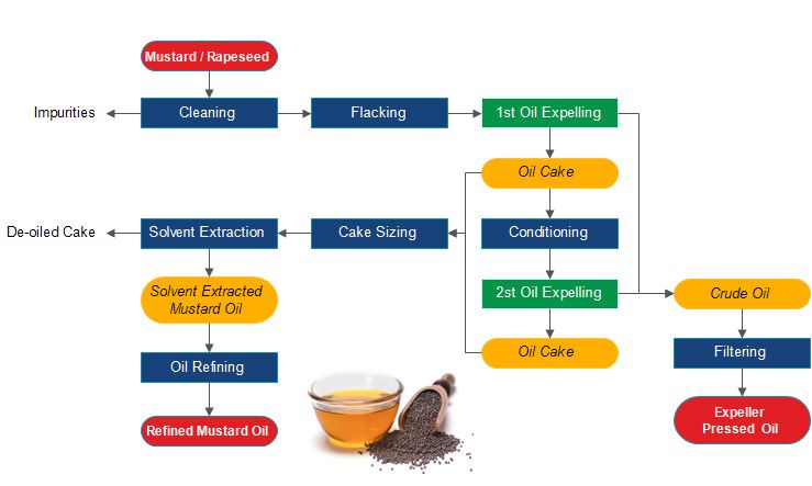 mustard oil making process