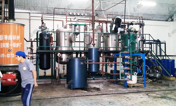olive oil refining project at low cost