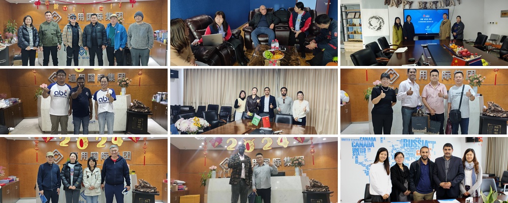 Overseas buyers visit best flour mill machine supplier