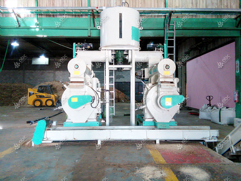 ring die pellet machine for pine wood production business