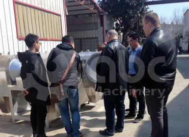 20TPD Pea Starch Extraction Machine Ordered by Russian Client