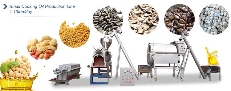 small edible oil pressing line