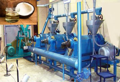 small copra oil expeller machine