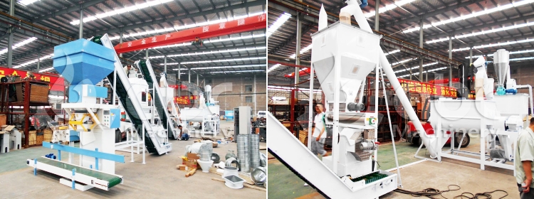 low cost cattle feed manufacturing line for sale