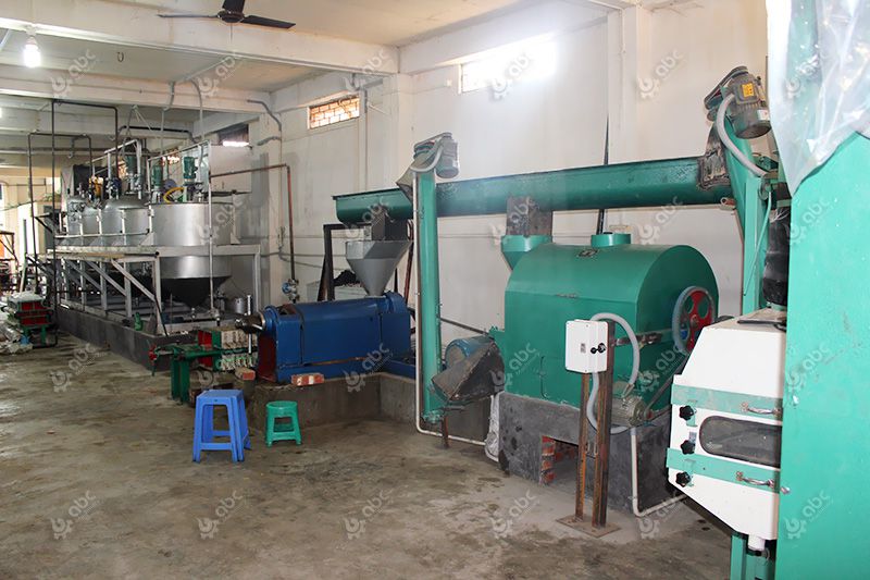 small mustard oil extraction and refinery machine