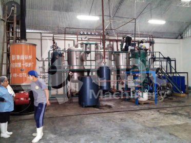 1TPD Mini Olive Oil Refinery Plant Built in Peru