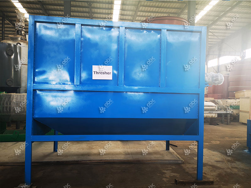palm fruit thresher for small scale palm oil factory