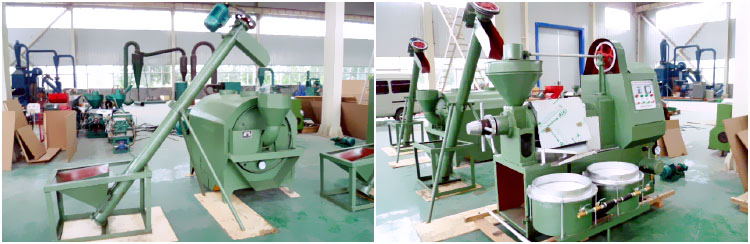 Small Scale Rice Oil Expeller Machine