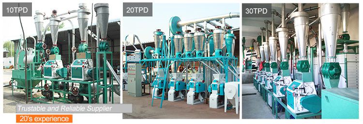 Small Scale Wheat Flour Milling Machine