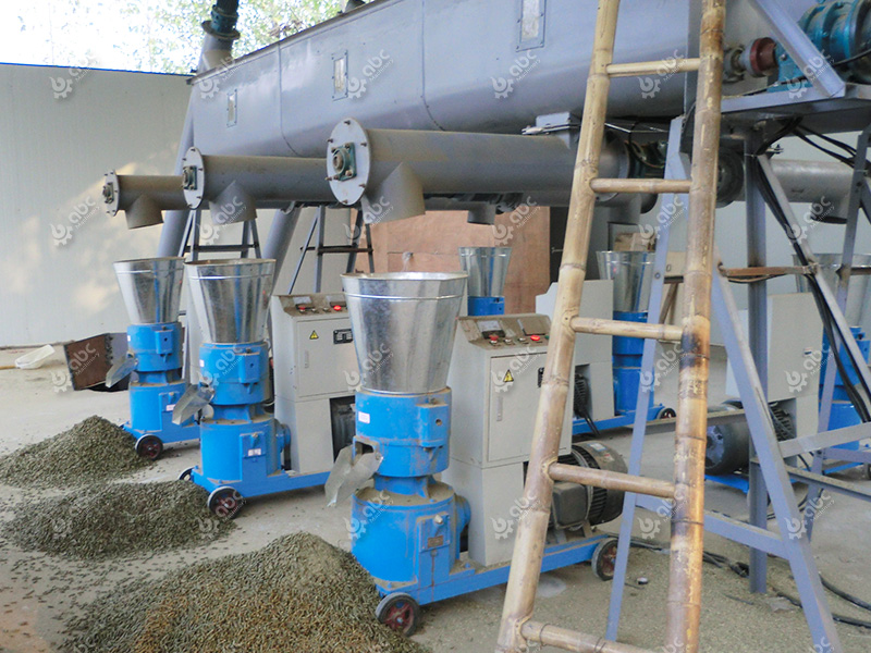 small commercial wood pellet production line at low cost
