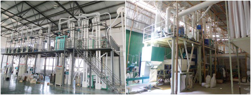 small scale wheat cleaning plant build for flour milling company