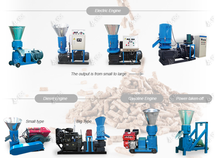 factory price small wood pellet making machine for sales