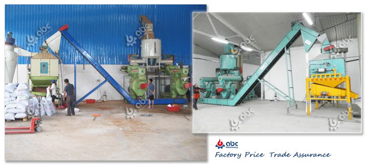 small wood pellet mill production line