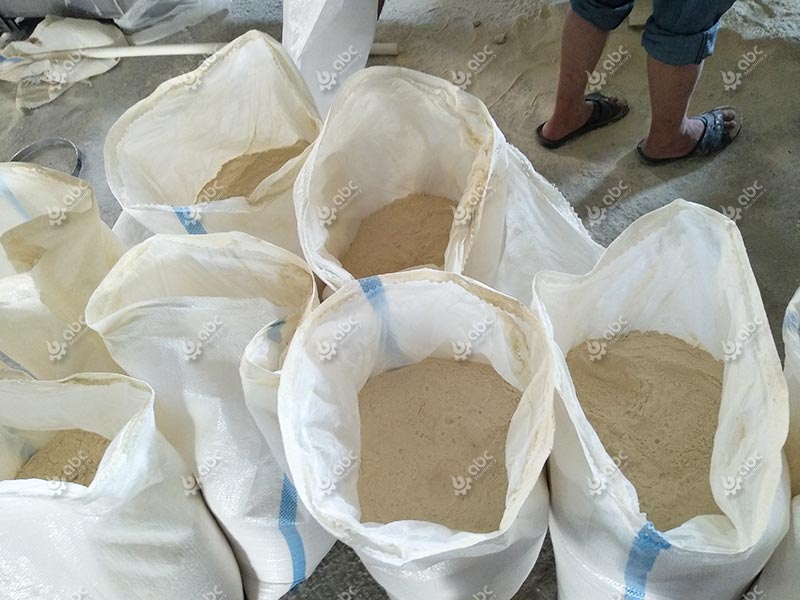 final products from soya processing plant