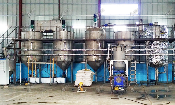 soybean oil refinery plant setup for business