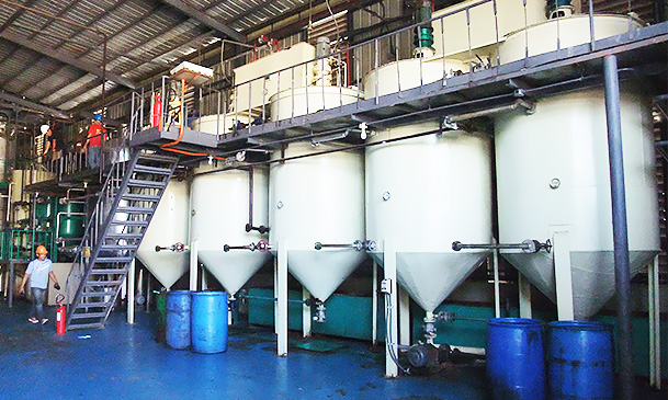 soybean oil refining machine for business