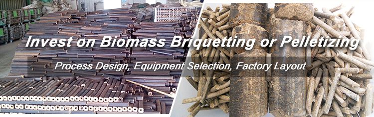 start briquetting or pelletizing business