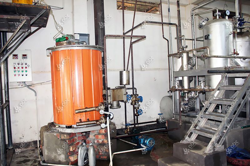 steam boiler for mustard oil mill