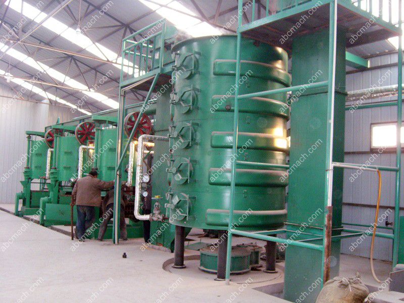 steam cooker of oil plant