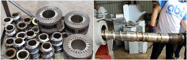 sunflower oil press machine spare parts