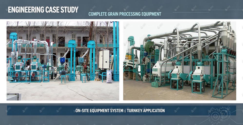 complete grain processing equipment