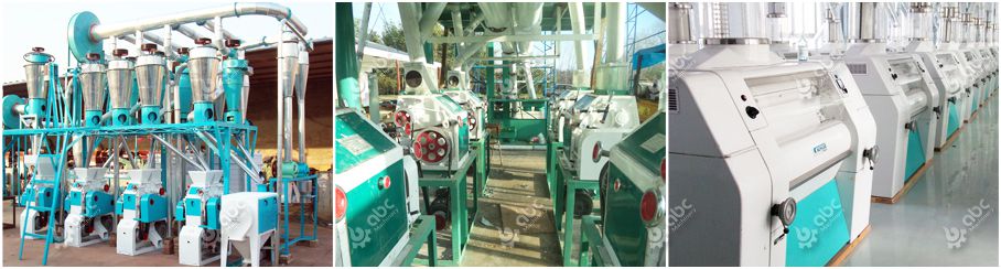 wheat flour mill complete production line for sale