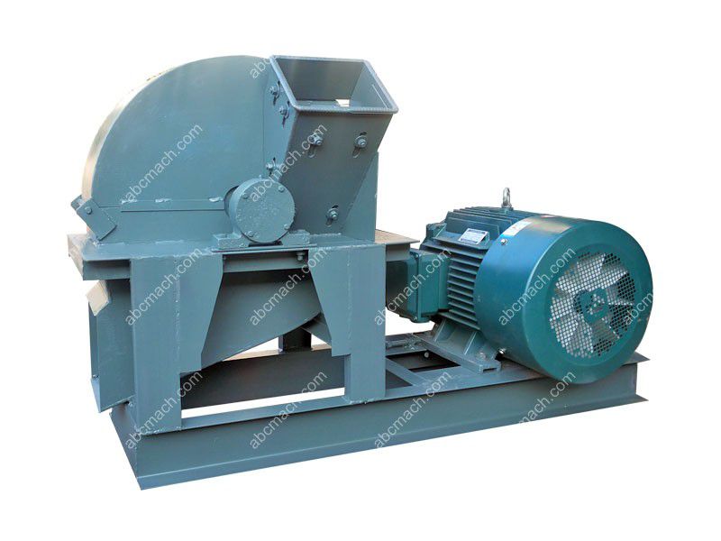 wood crushing shredding machine