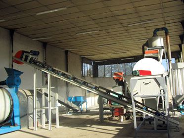 1TPH Wood Pellet Manufacturing Equipment in Bulgaria