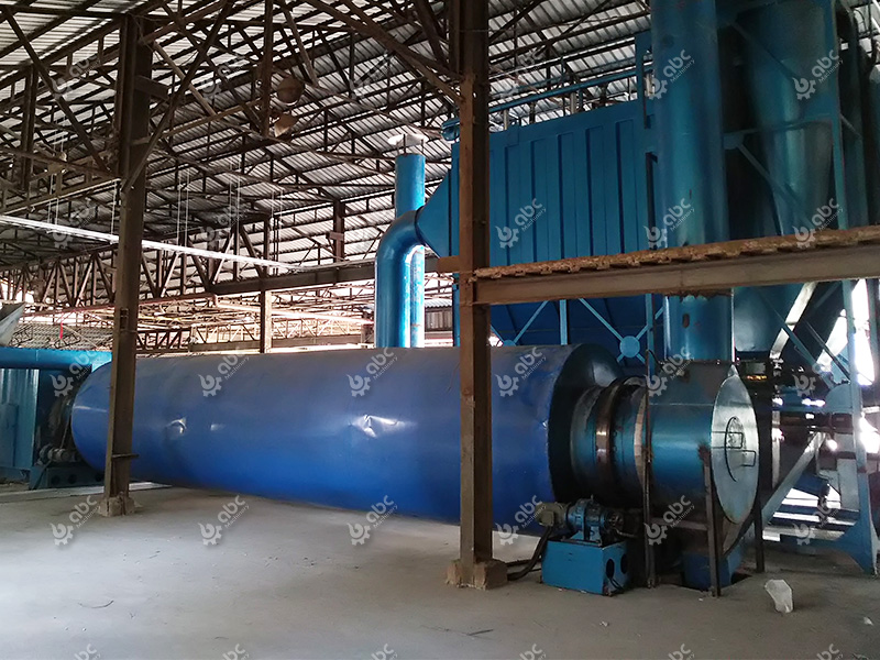 biomass pellet plant drying system